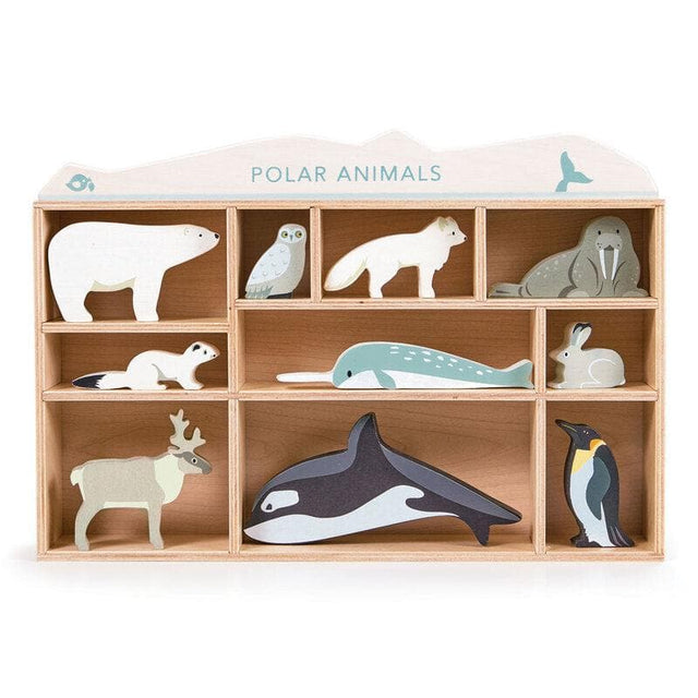 Polar Animals Display Shelf Set-Imaginative Play-My Happy Helpers