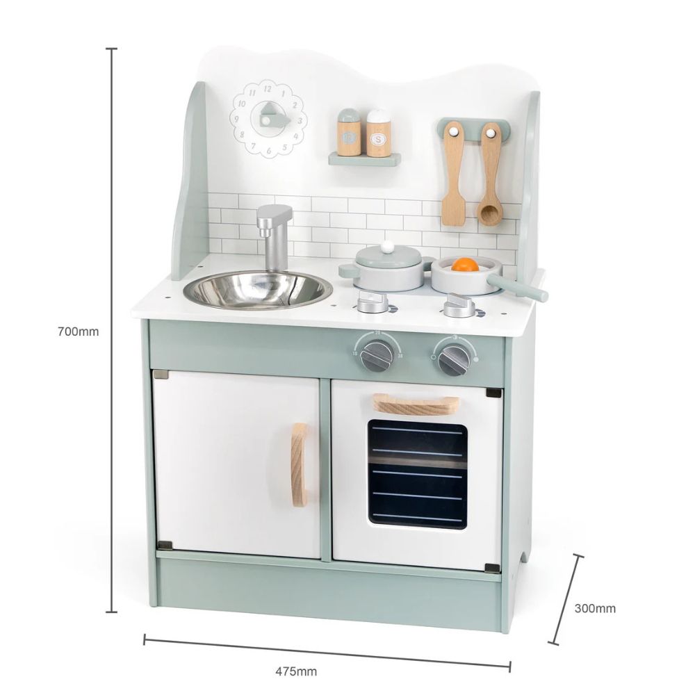 PolarB - Green Kitchen with Accessories