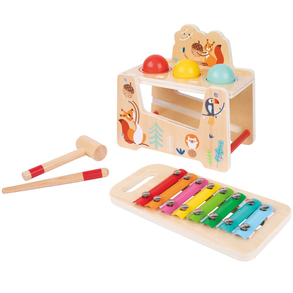 Pound & Tap Ball Bench With Xylophone