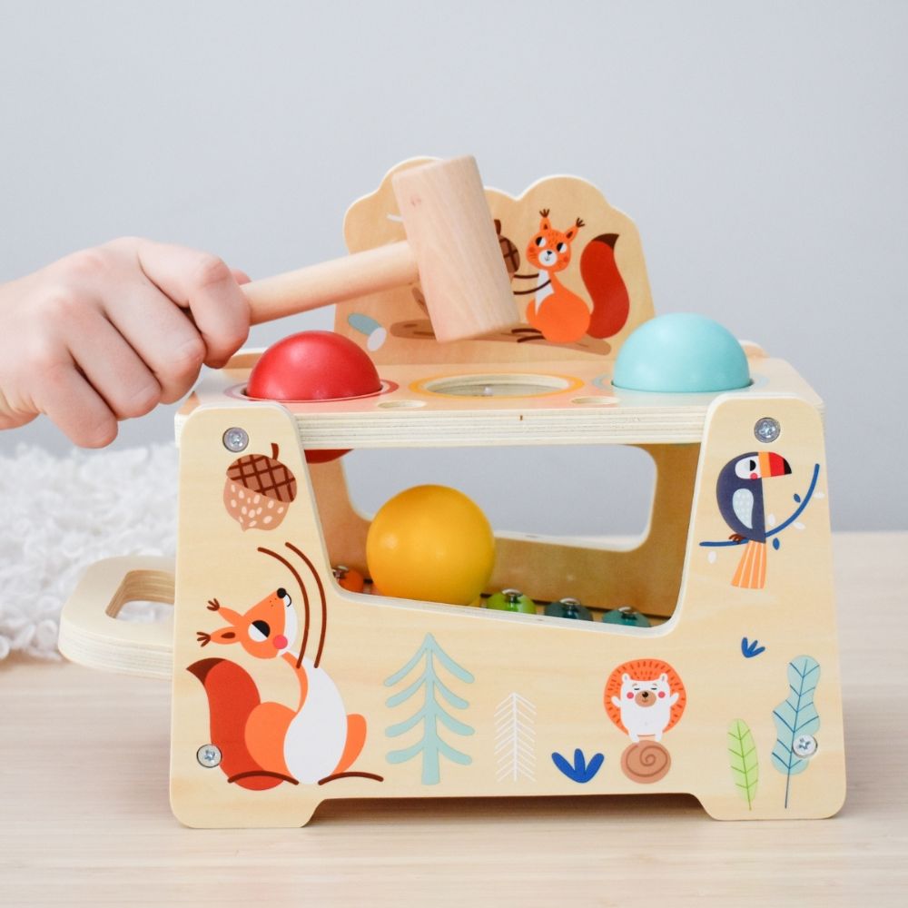 Pound & Tap Ball Bench With Xylophone
