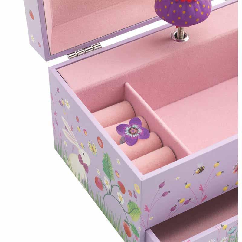Close-up detail of the Princess's Melody Music Box