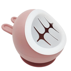 Silicone Non Slip Suction Bowl - Mauve