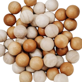 2 Tone Wooden Balls Set of 50