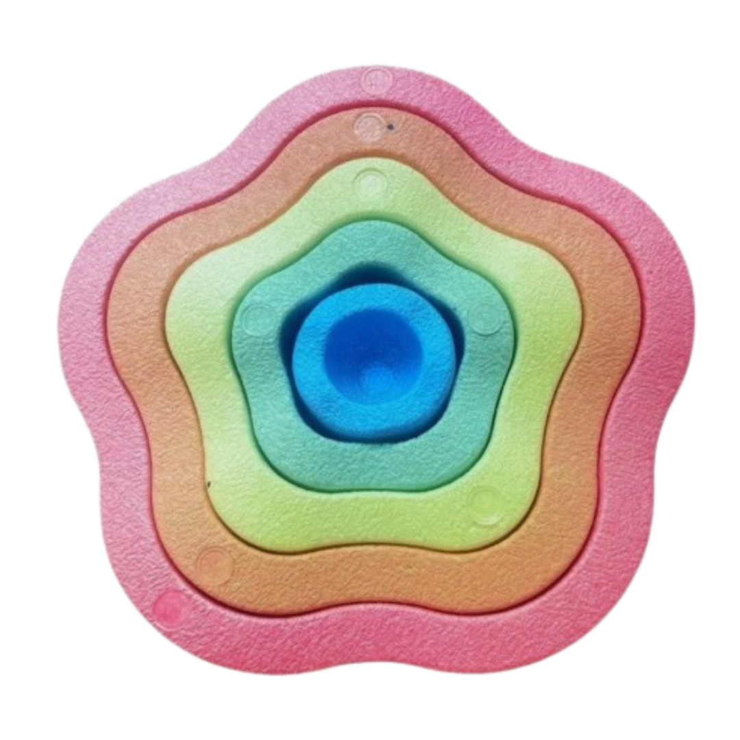Stepping Stone - Pastel Flowers