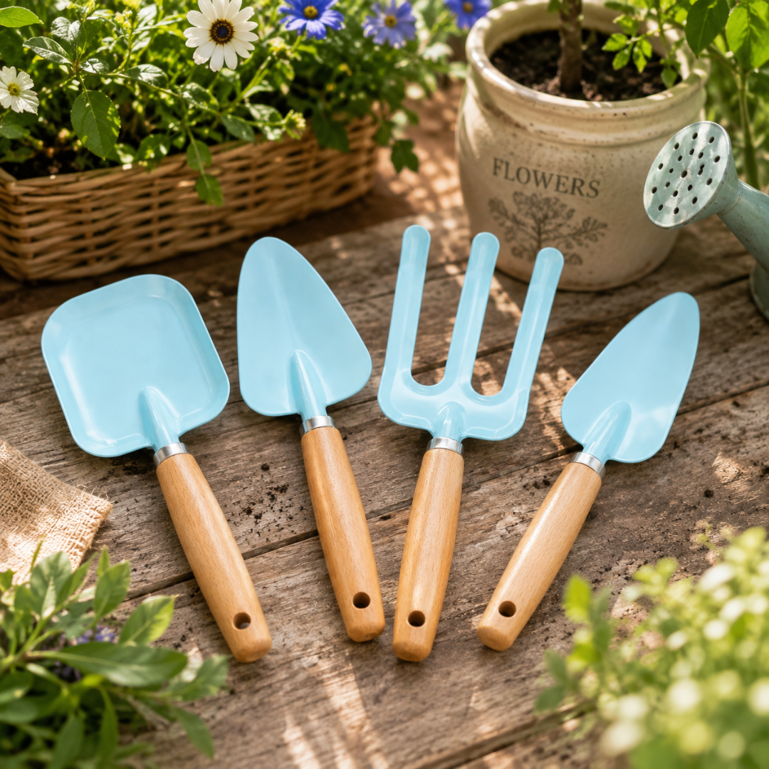 Kids Gardening Set - Blue