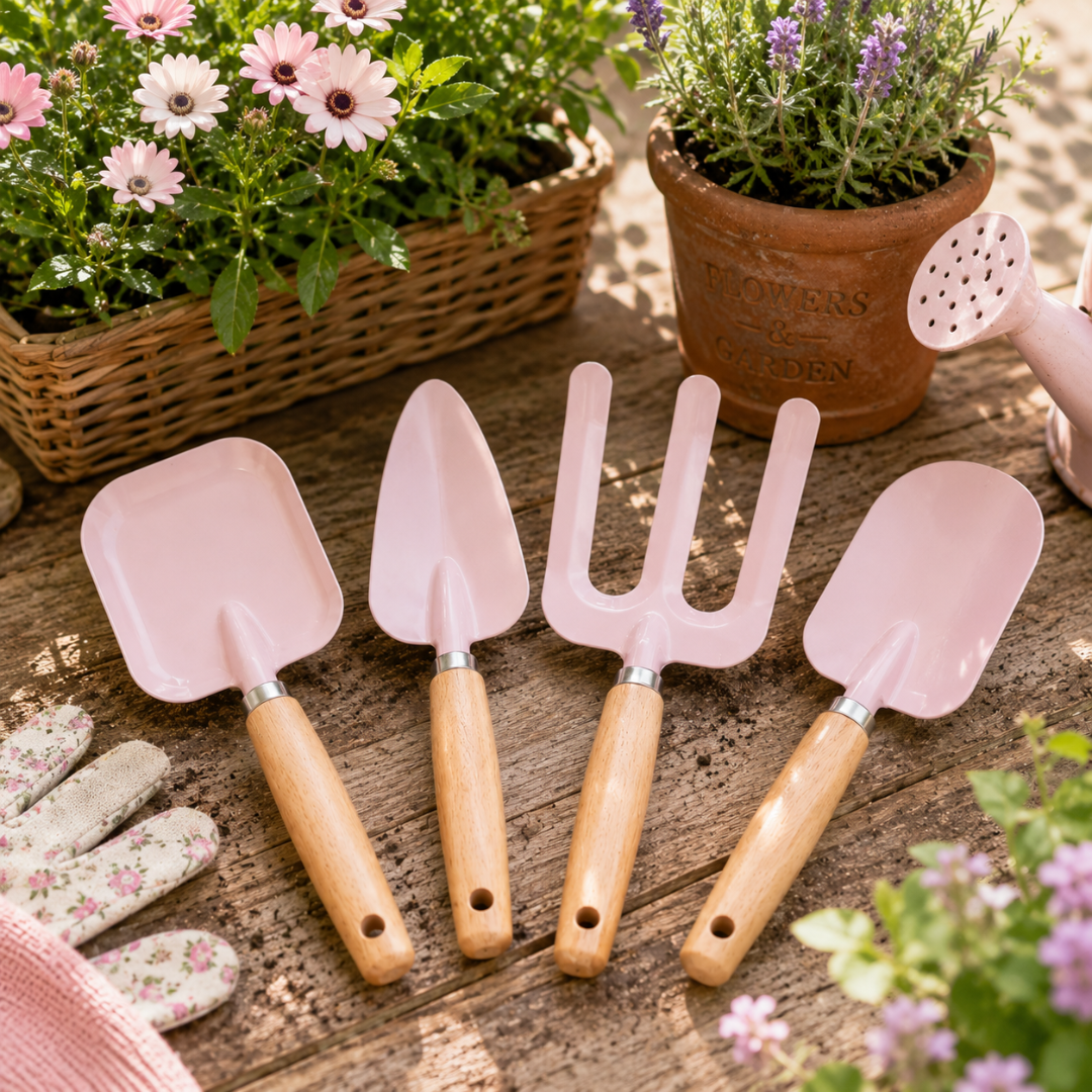 Kids Gardening Set - Pink