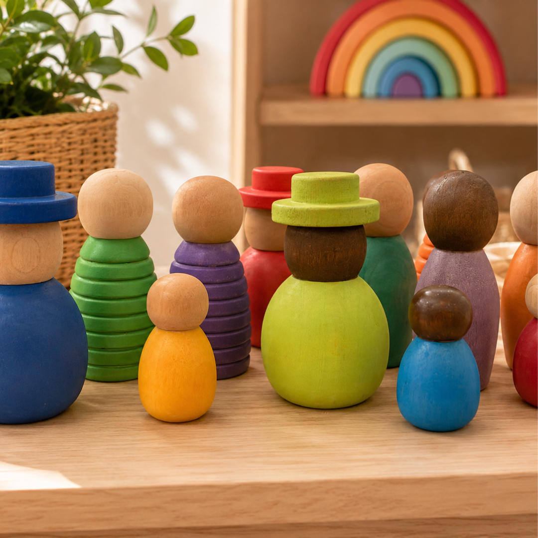 Community Peg Doll People
