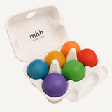 Wooden Bright Rainbow Balls
