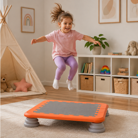 Mini Trampoline - Yellow