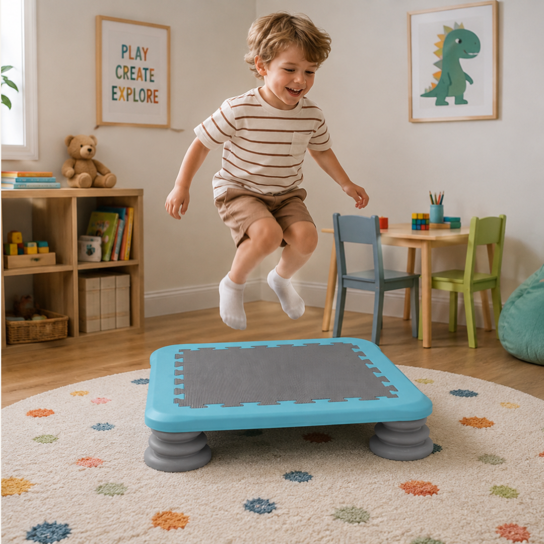 Mini Trampoline - Blue