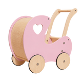 Sweet Doll Pram - Rose Pink & Varnished *Pre order September 2026
