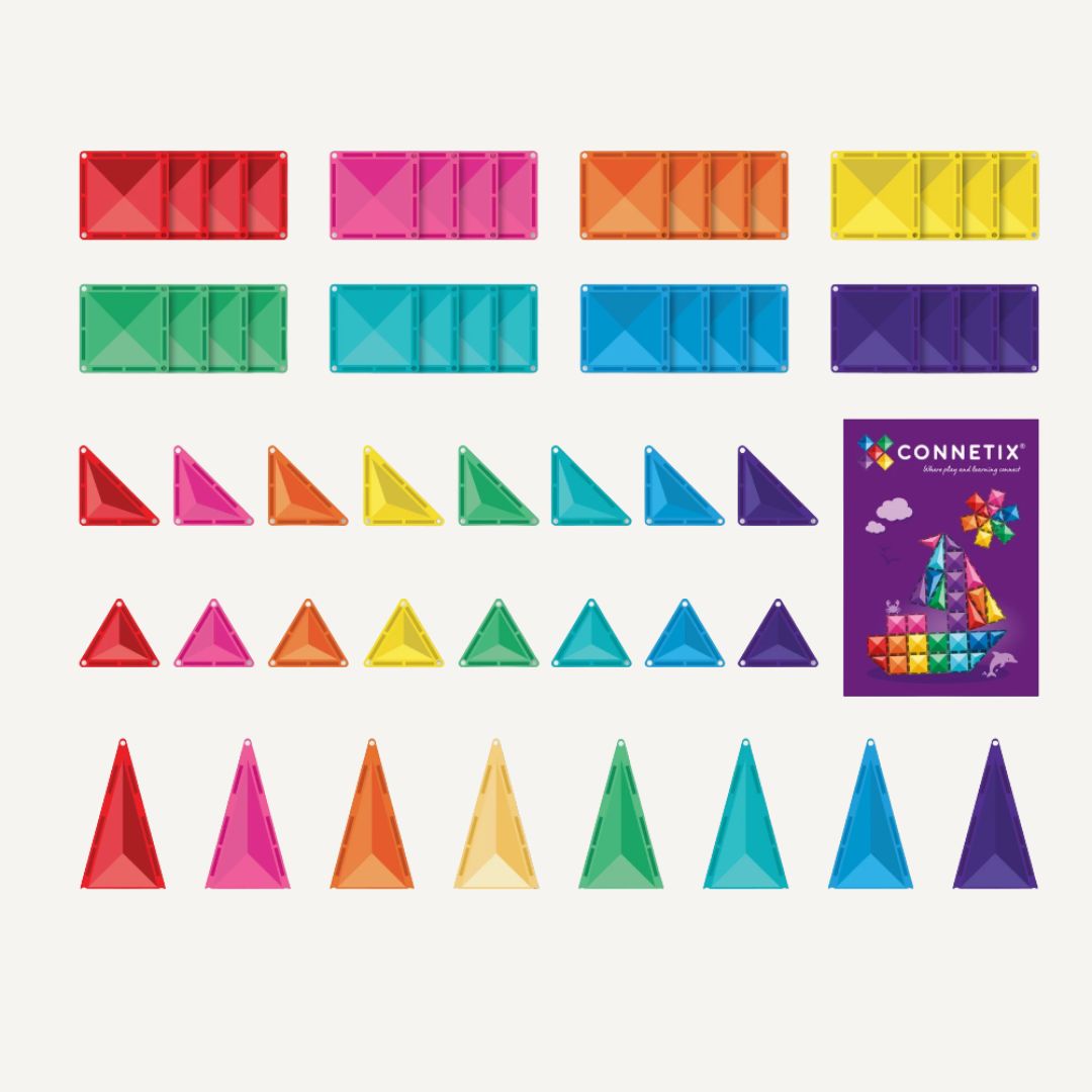 Connetix Bright Starter Pack 56 pc NEW