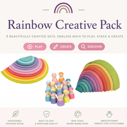 Rainbow People Starter Pack - Pastel July Pre Order