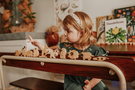 Wooden Australian Animal Set