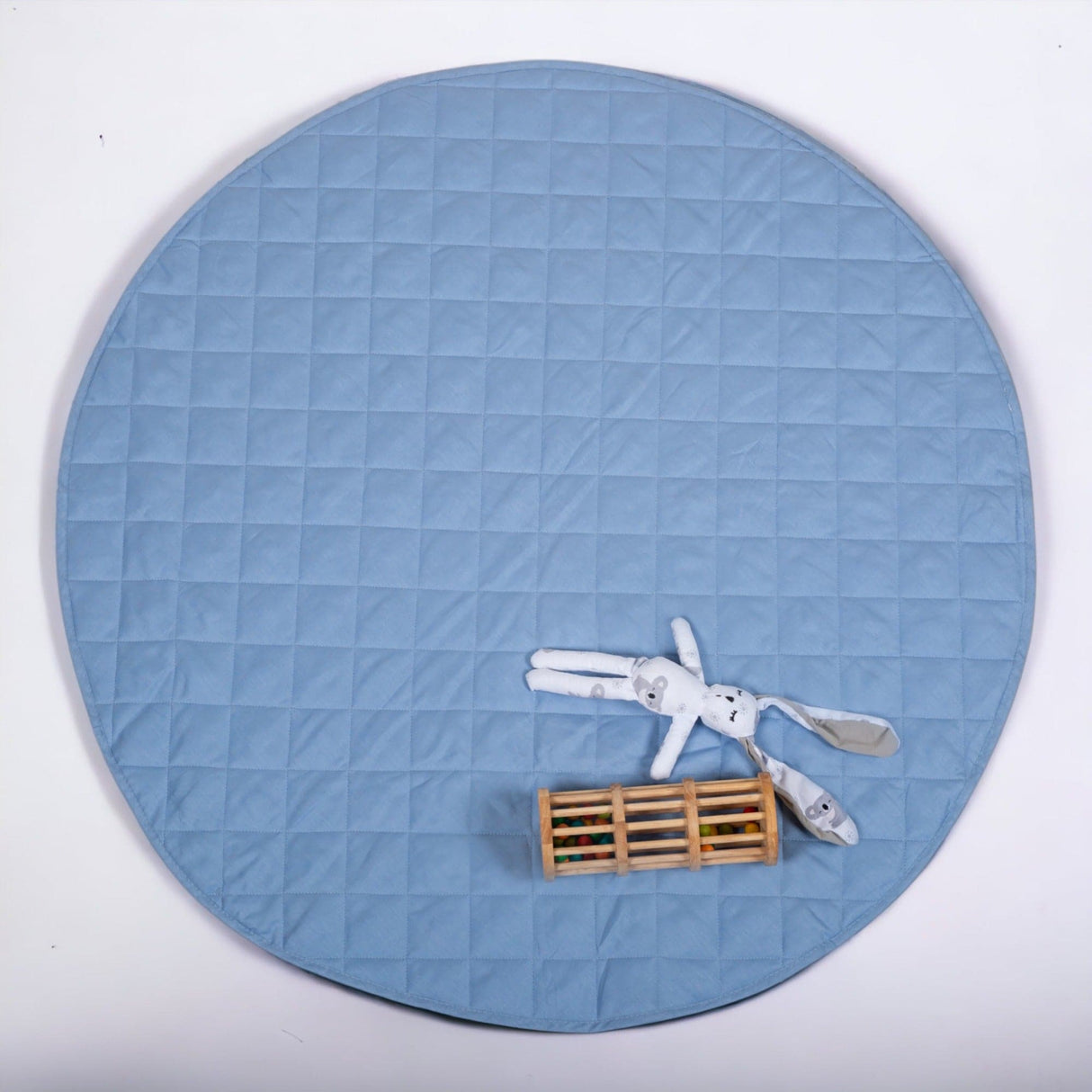 Quilted Play Mat - Blue