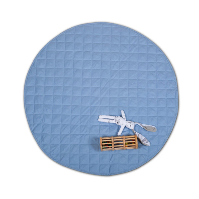 Quilted Play Mat - Blue