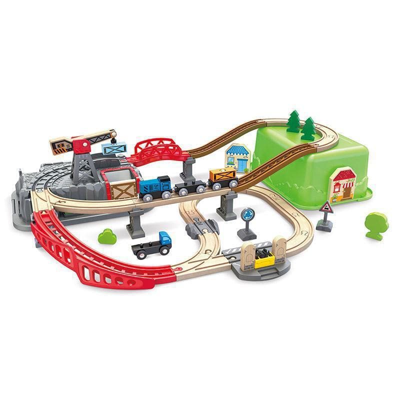 Hape | Railway Bucket Builder Set | My Happy Helpers