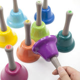Rainbow Musical Hand Bells - 8 Piece Set-Educational Play-My Happy Helpers