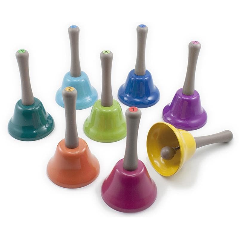 Rainbow Musical Hand Bells Piece Set My Happy Helpers