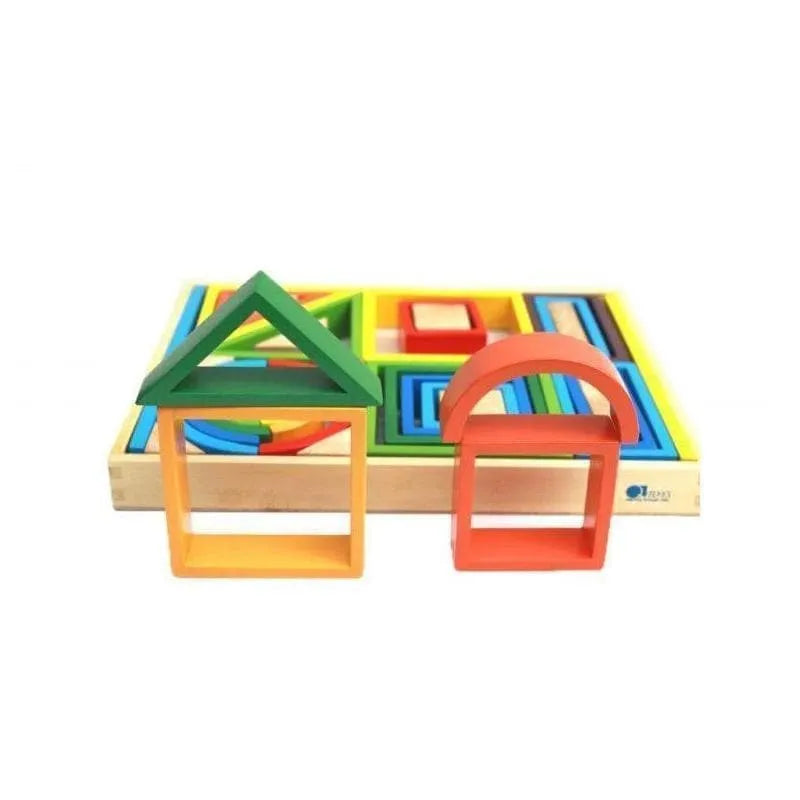 Rainbow Nesting Blocks | Sorting and Stacking Activities – My Happy Helpers