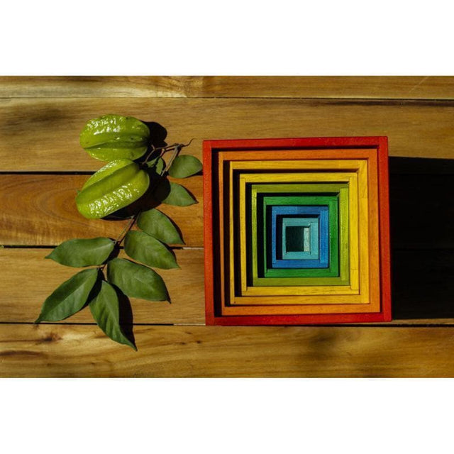 Rainbow Nesting Boxes