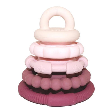 Rainbow Stacker and Teether Toy-Babies and Toddlers-My Happy Helpers