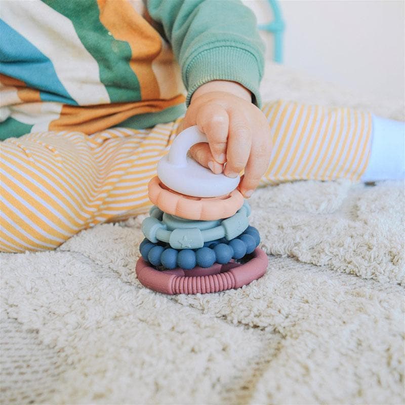 Rainbow Stacker and Teether Toy