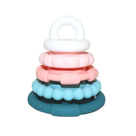 Rainbow Stacker and Teether Toy-Babies and Toddlers-My Happy Helpers
