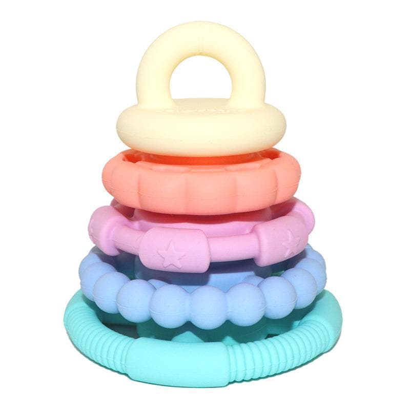 Rainbow Stacker and Teether Toy