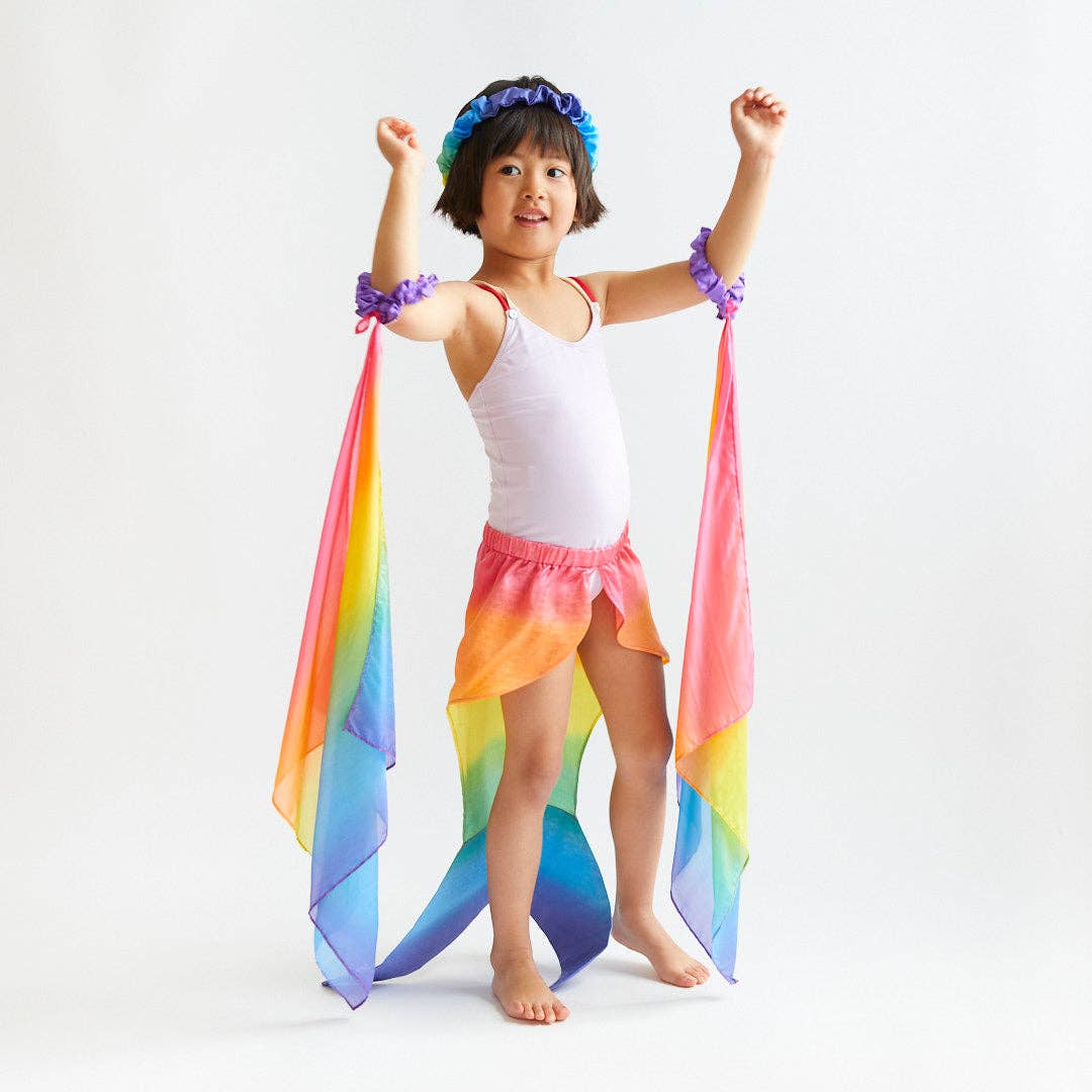 Rainbow Wrist Streamers: Rainbow
