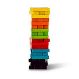 Rainbow Tower Blocks in Wooden Case