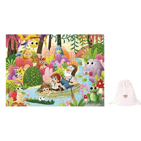 Rainforest Jigsaw Puzzle - 72pcs-Educational Play-My Happy Helpers