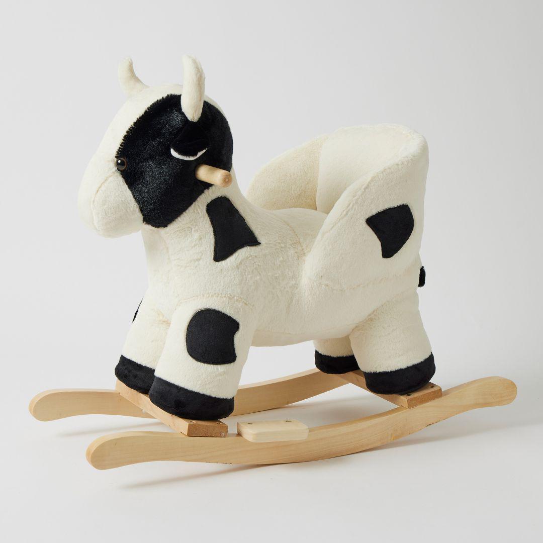 Close-up detail of the Rocking Cow