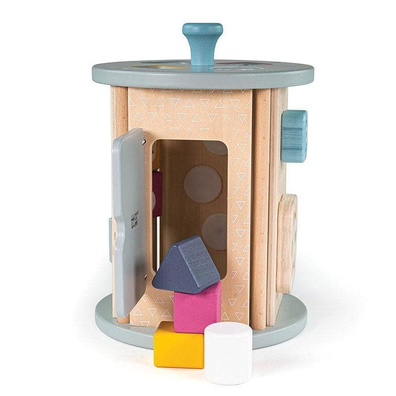 Bigjigs Rolling Activity Sorter baby and toddler toy – four sides of fun that ROLLS