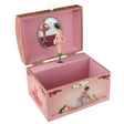 Rose Ballerina Dome Music Box