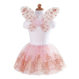 Rose Gold Tutu & Wings Set Sz 4-6
