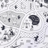 Round Adventure Play Mat