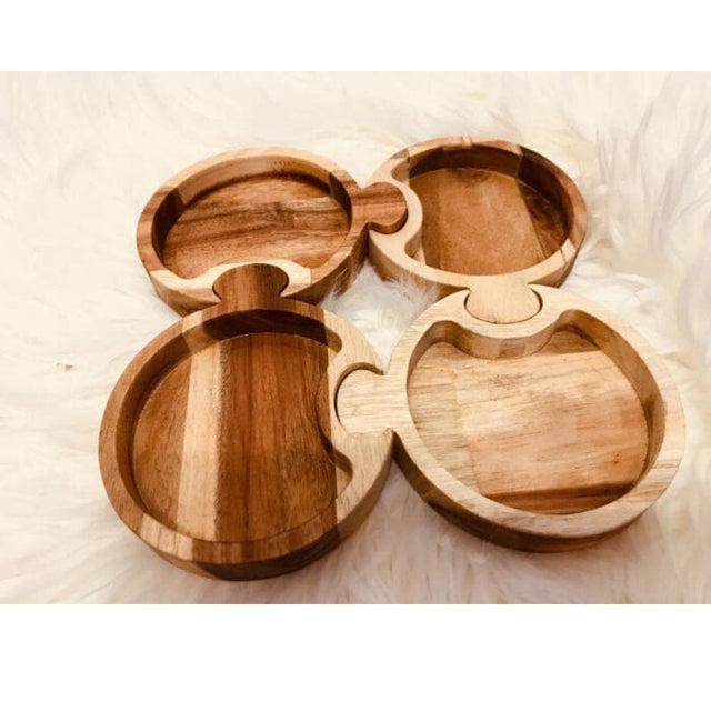 Round Puzzle Trays