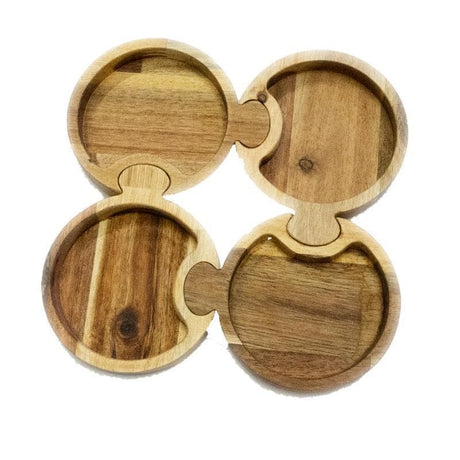 Round Puzzle Trays