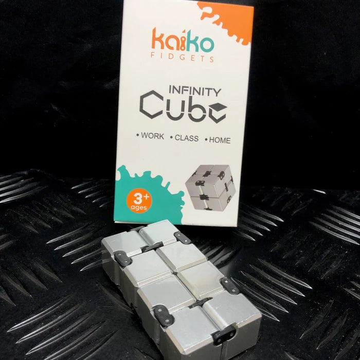 SILVER Infinity Cube Fidget