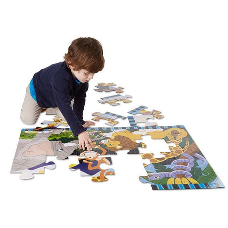 Safari Social Floor Puzzle – 24pc-Educational Play-My Happy Helpers