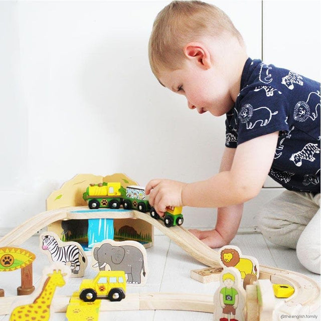Safari Train Set-Toy Vehicles-My Happy Helpers