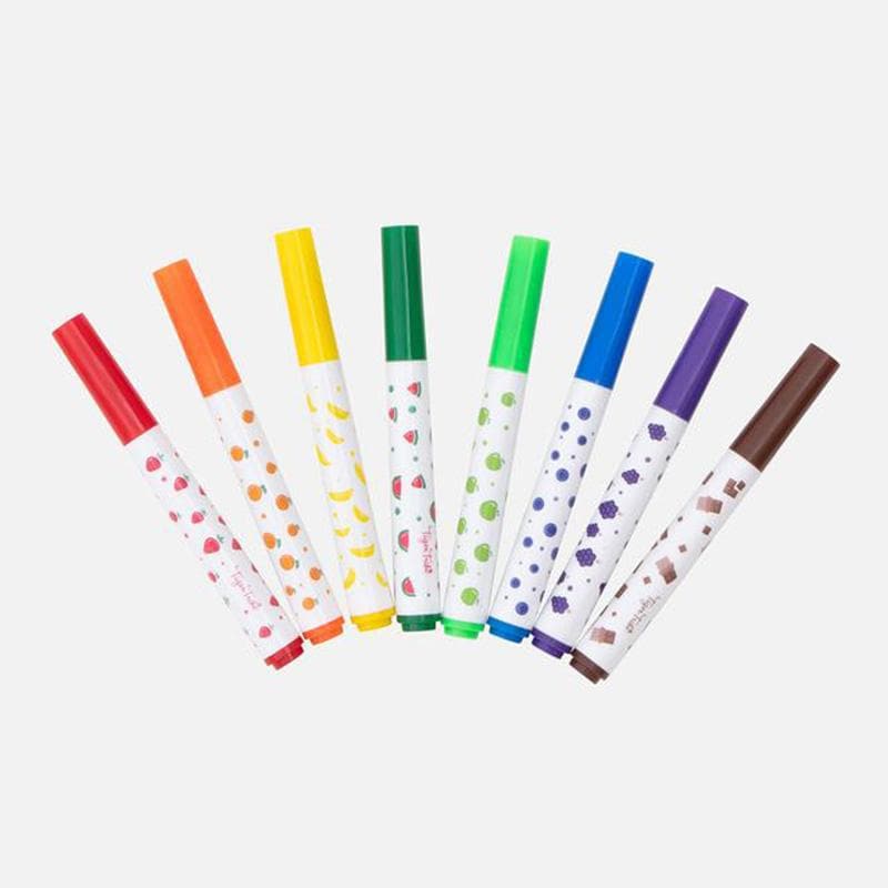 Close-up detail of the Scented Markers