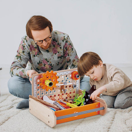 Hape Science Experiment Toolbox toy tool set – good things come in small boxes