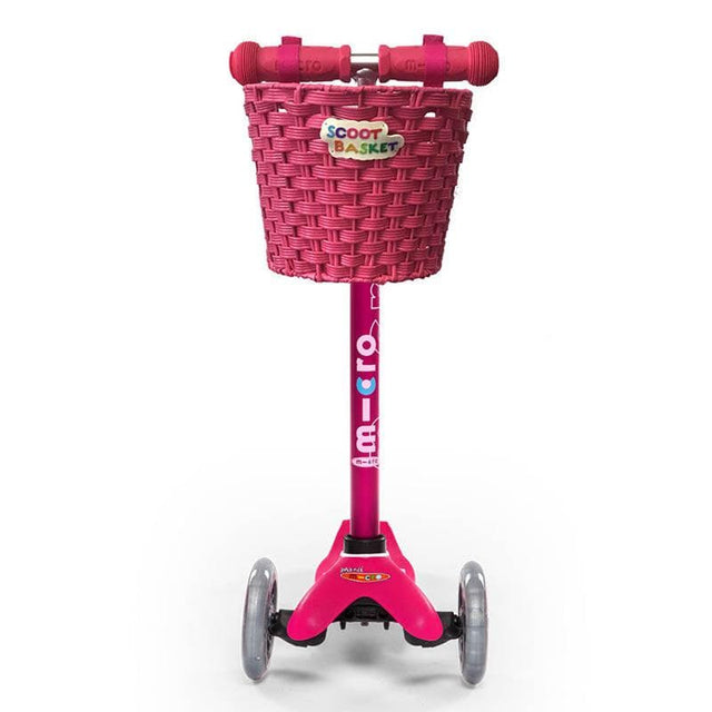 Scooter Bike Basket - Pink