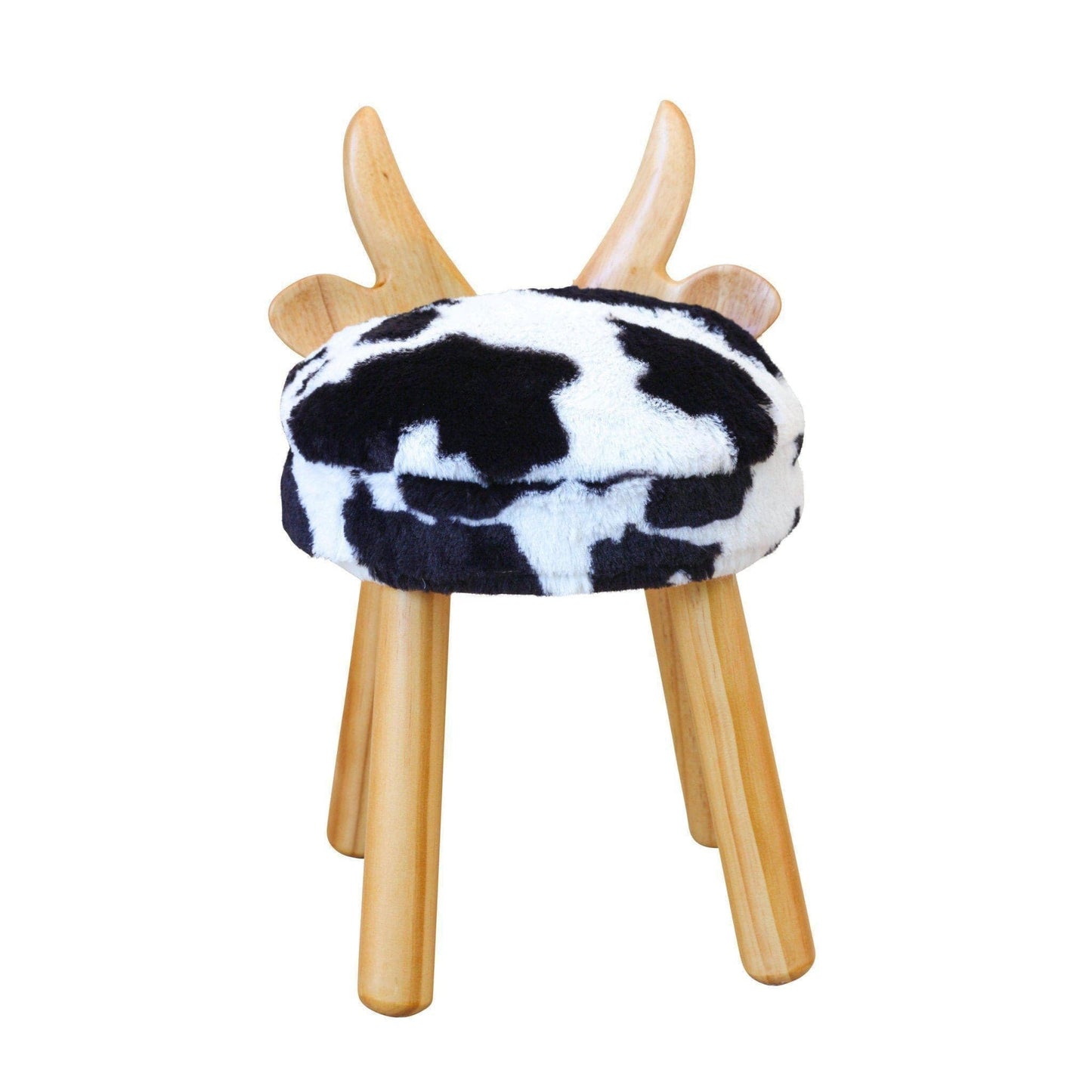 Scratch & Dent Wooden Cow Chair