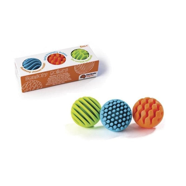 Fat Brain Toys Sensory Rollers My Happy Helpers