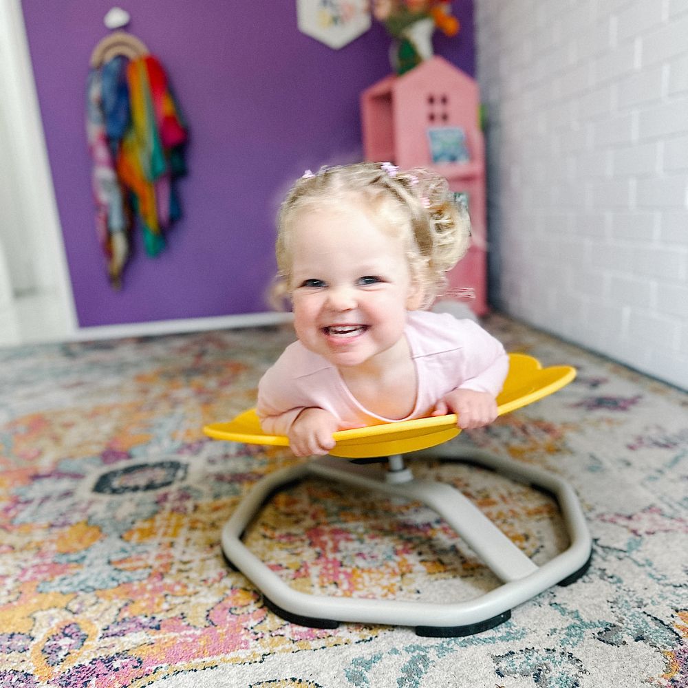 Sensory Spinning Chair - Yellow