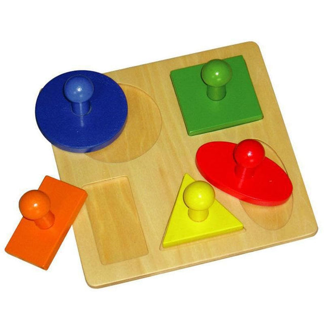 Shape Puzzle 5 Shapes-Educational Play-My Happy Helpers