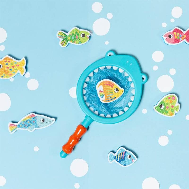 Close-up detail of the Shark Chasey - Catch a Fish